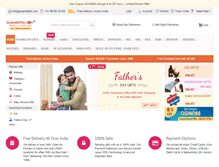 Tablet Screenshot of gujaratgifts.com